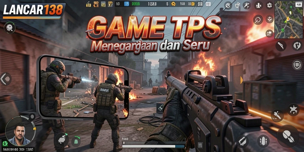 Screenshot gameplay LANCAR138 dengan tampilan aksi yang mendebarkan.