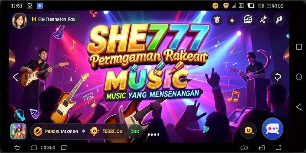 Screenshot utama SHE777 menampilkan gameplay yang seru dan interaktif.