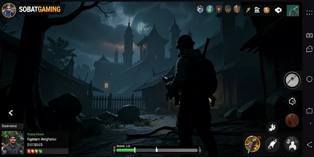 Gameplay menegangkan di SOBATGAMING yang penuh dengan kegelapan.