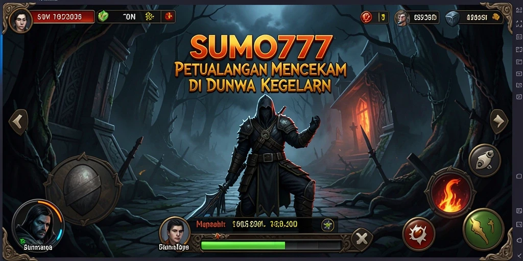 Tampilan menegangkan dari gameplay SUMO777 yang mencekam.