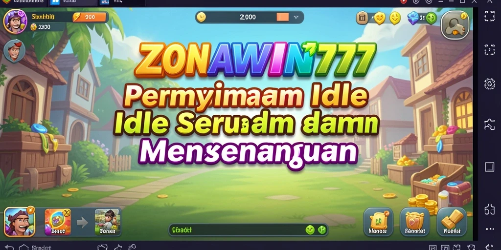 Tampilan menarik dari gameplay ZONAWIN777 yang penuh warna.