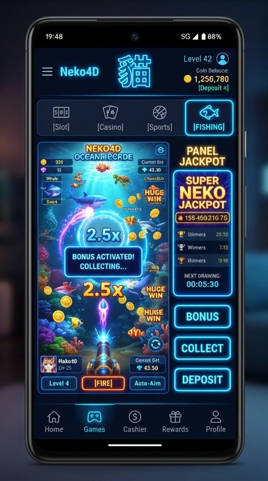Fitur unggulan dari aplikasi neko4d yang mempermudah pengalaman pengguna.